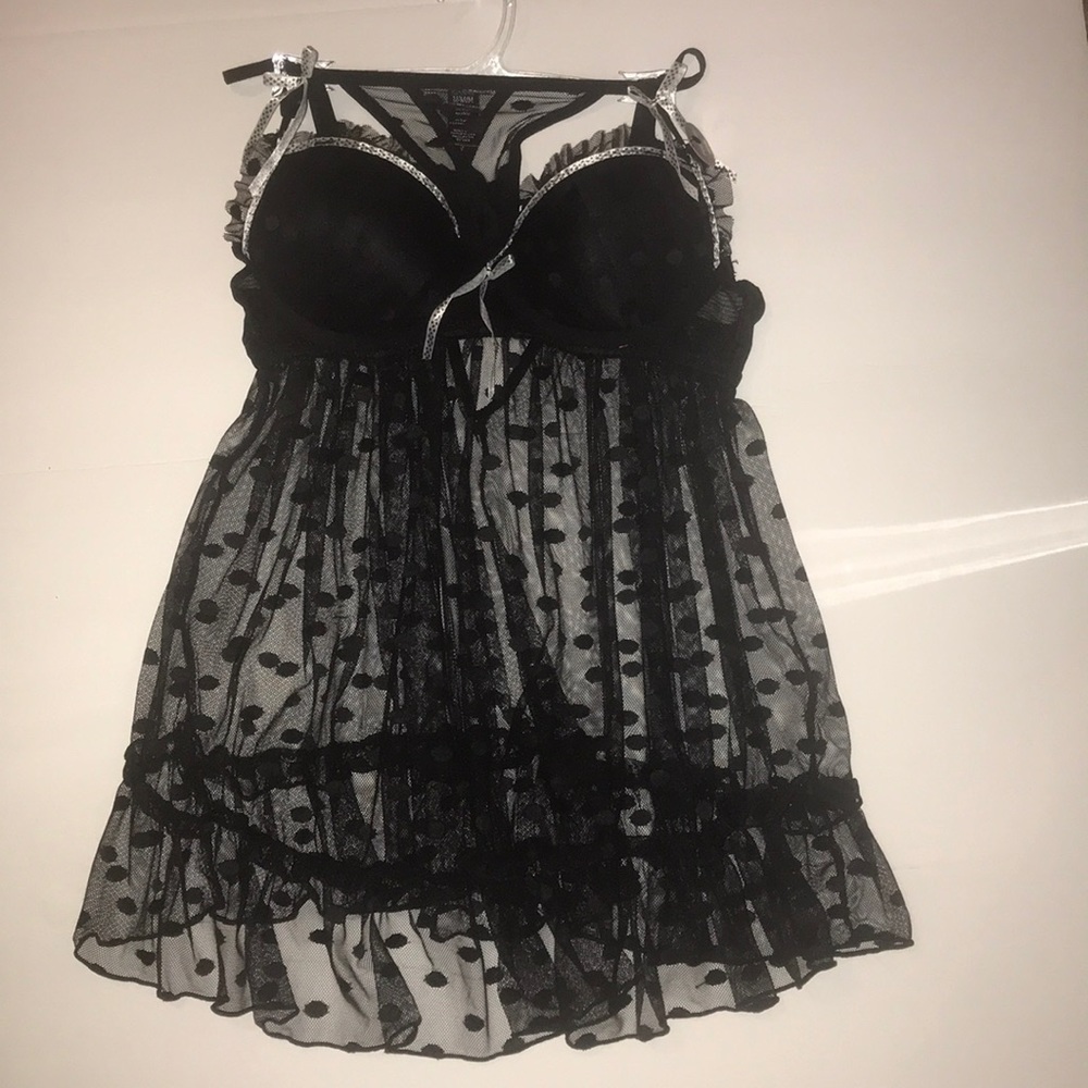 Rene Rofe Trendspotting Chemise and G String Set